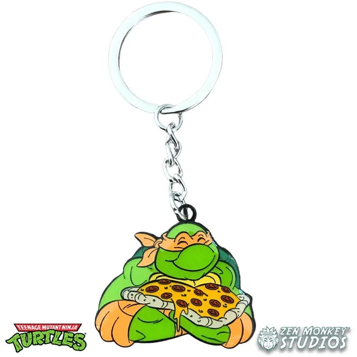 Teenage Mutant Ninja Turtles I Love Pizza, Dude! Keychain 3
