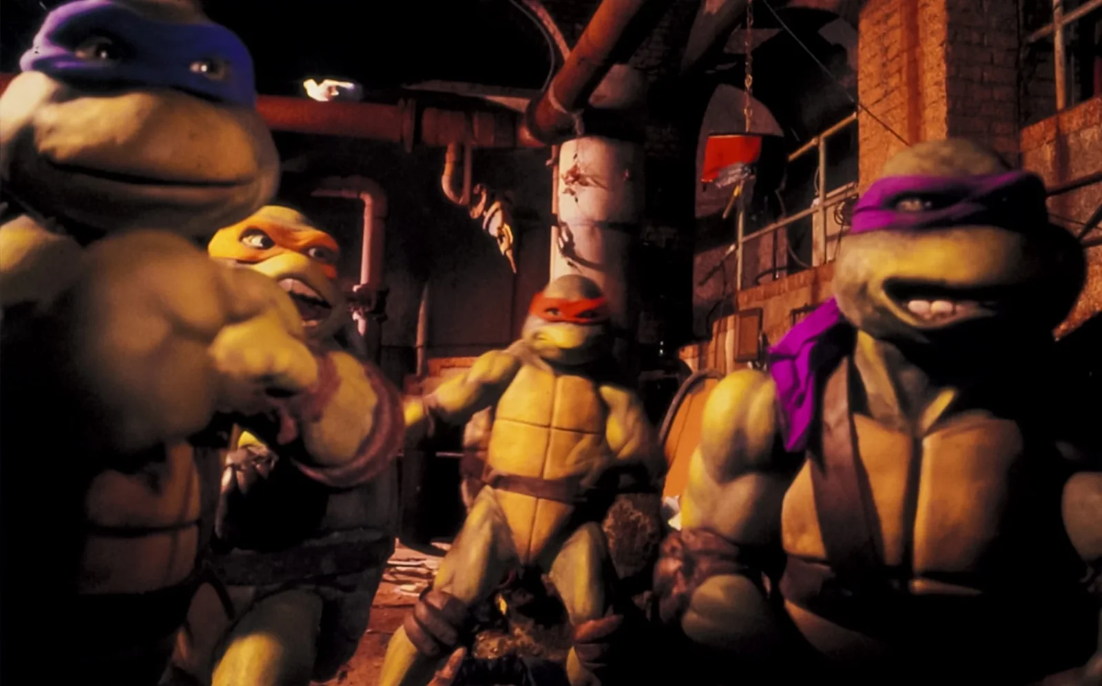 Turtle Power over the credits