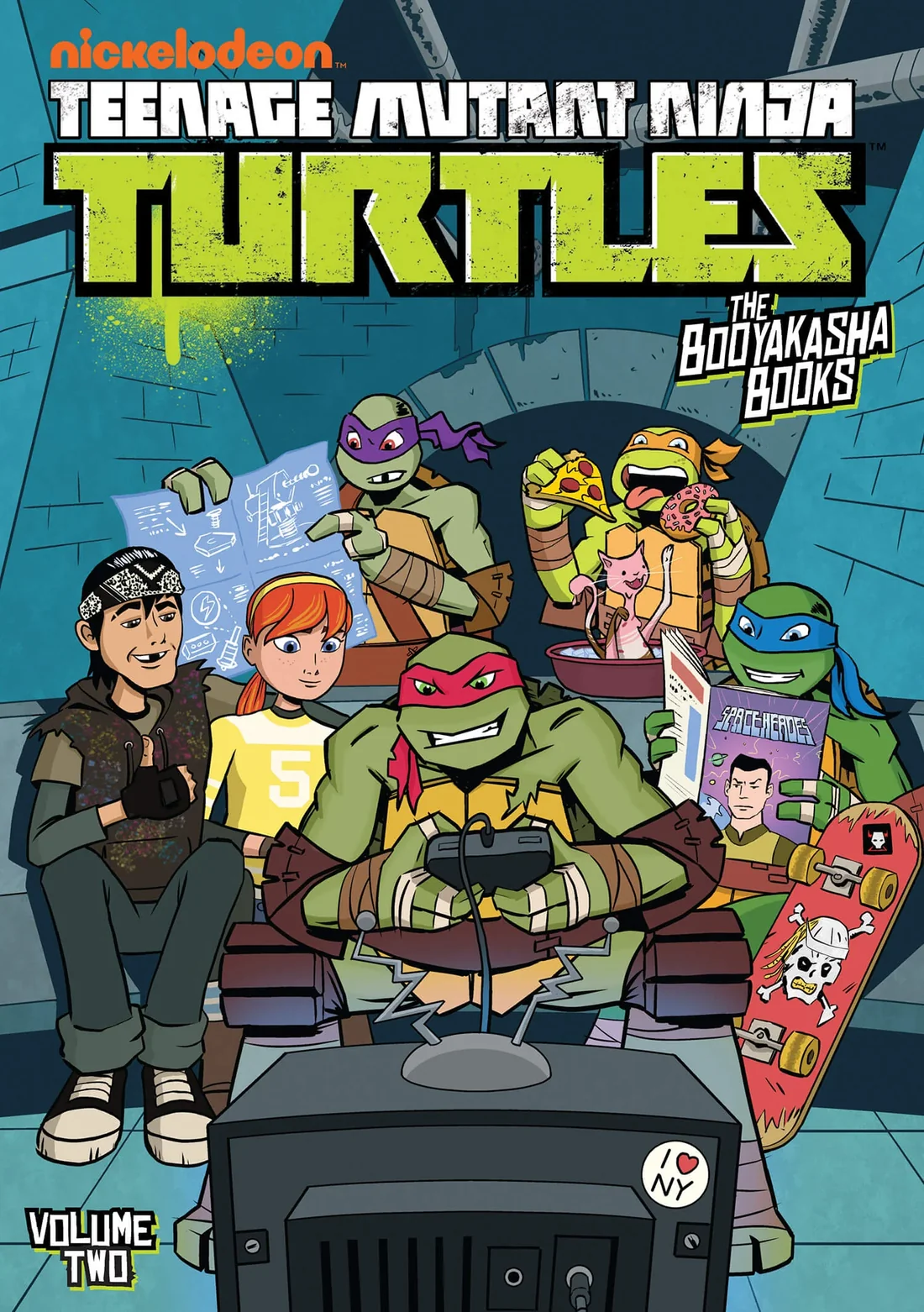 Booyakasha Books Volume Two is out at $17.95, and the last of the Panini strips comes with it