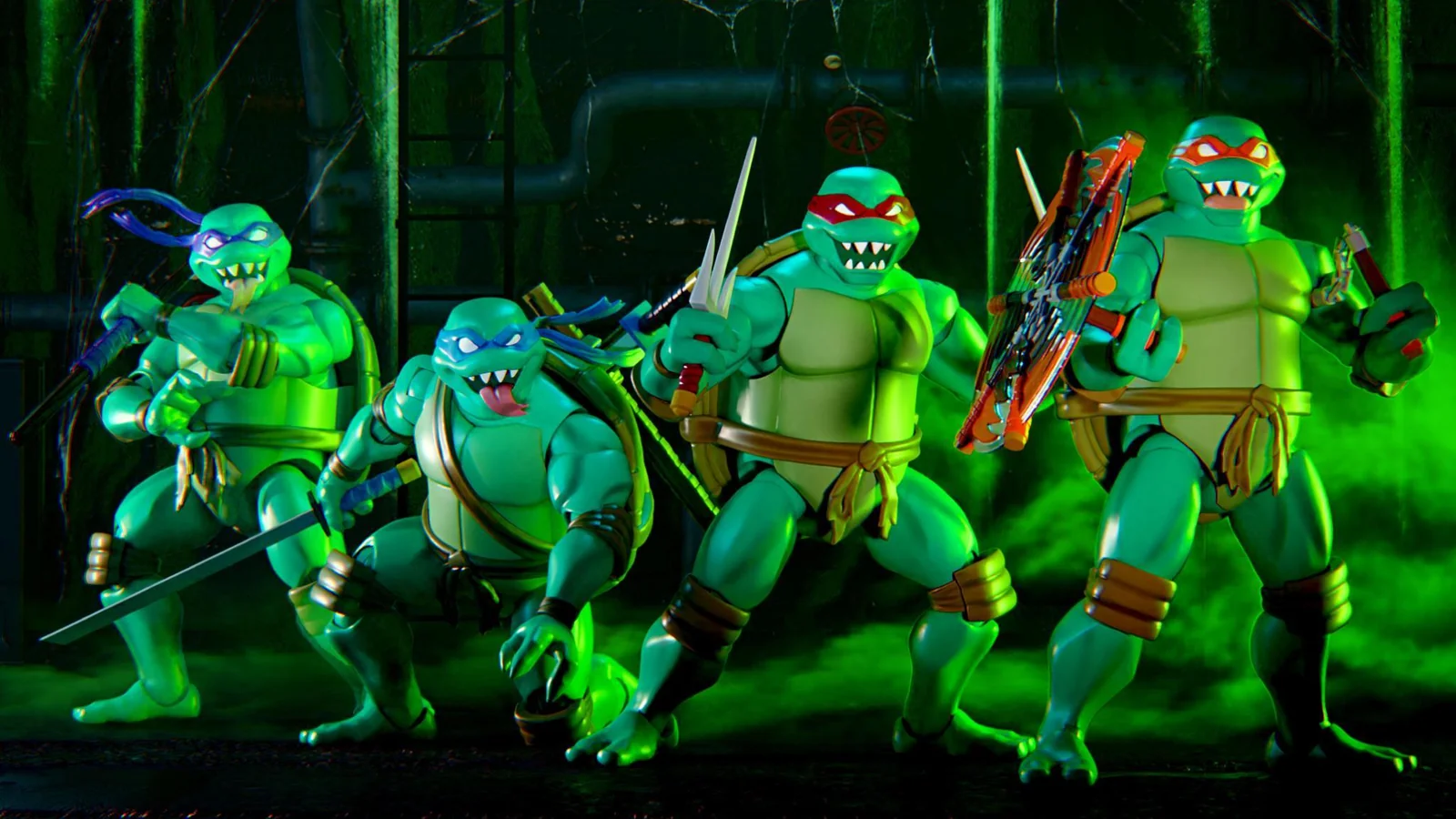 Super7 has made the Turtles from Leatherhead's nightmare, at $65 a figure and capped at 1000