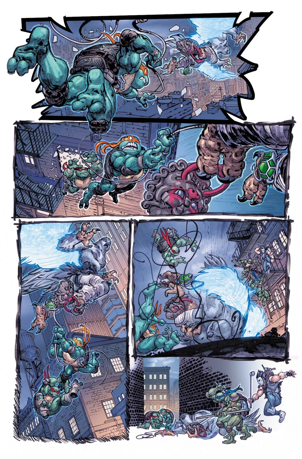 Teenage Mutant Ninja Turtles #300 preview page 1