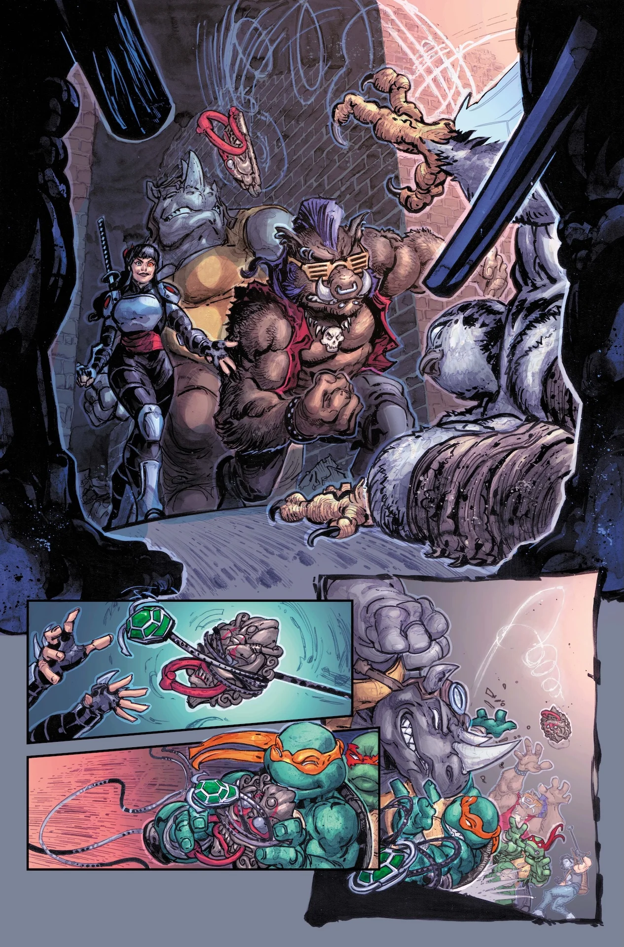 Teenage Mutant Ninja Turtles #300 preview page 2