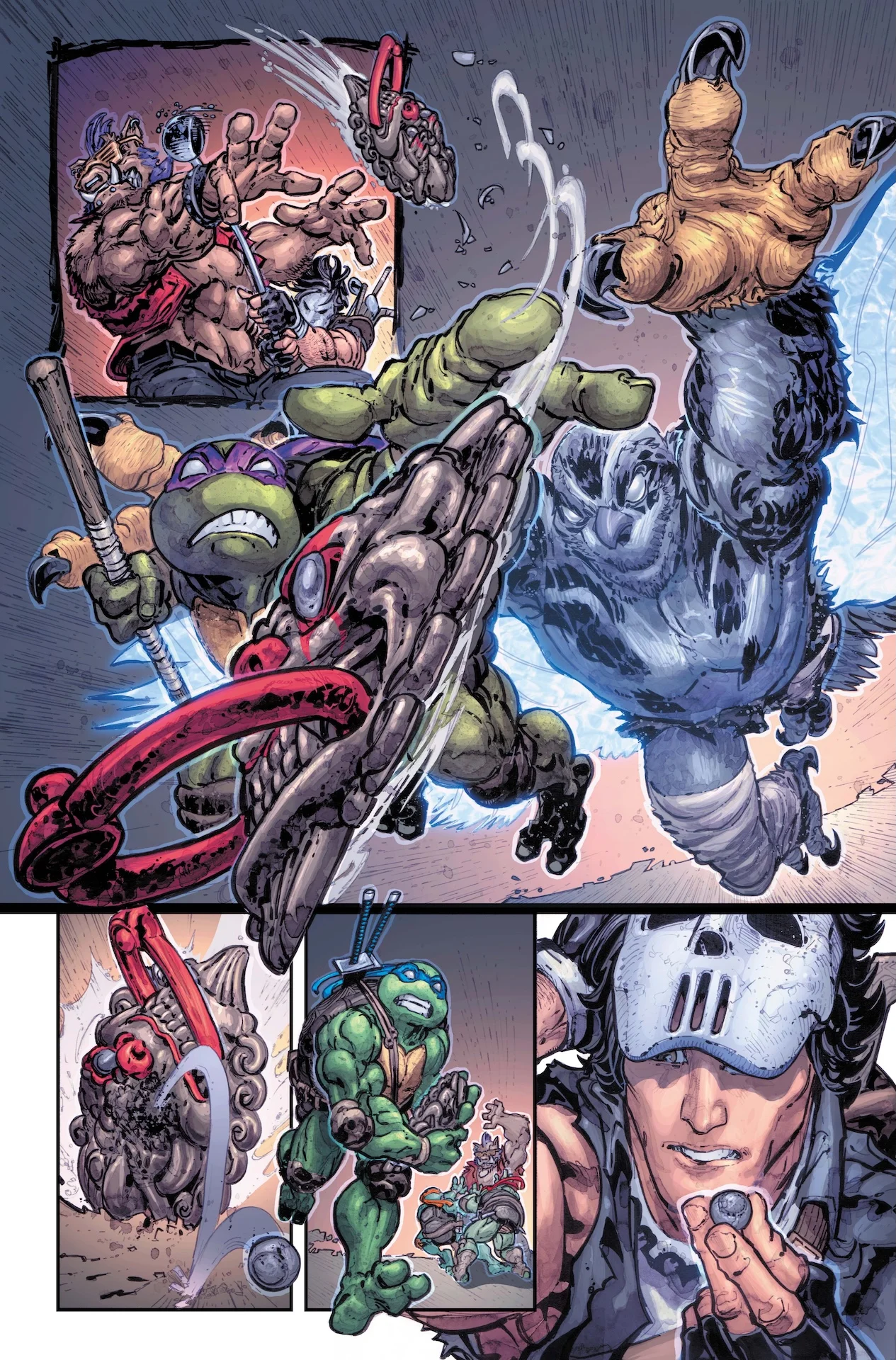 Teenage Mutant Ninja Turtles #300 preview page 3