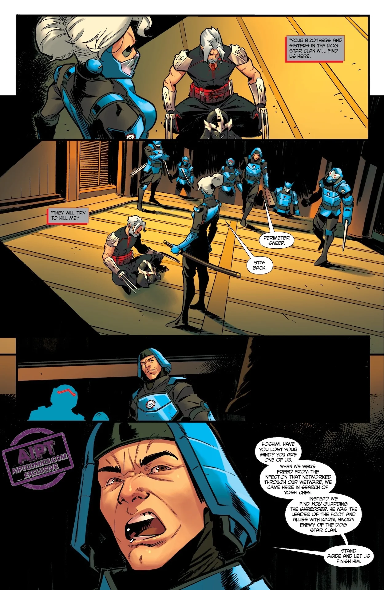 TMNT: Shredder #10 preview page 4