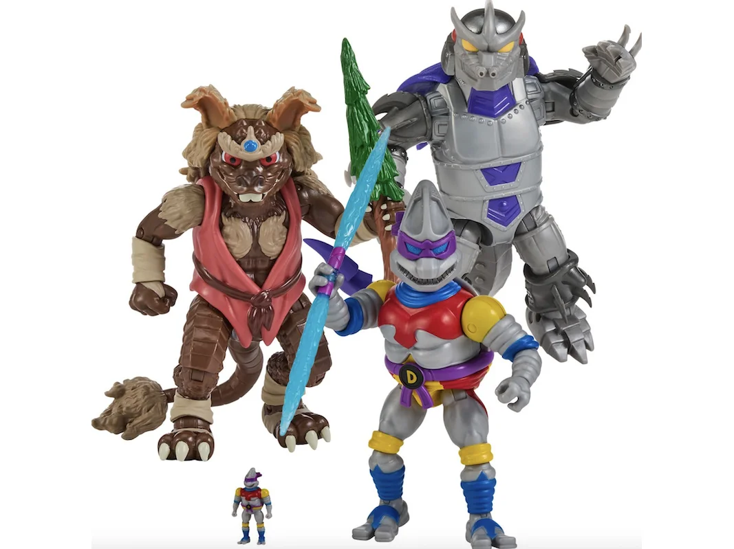 TMNT x Godzilla Wave 2 is in stock at $17.99, and Donnie comes with a second, tiny Donnie