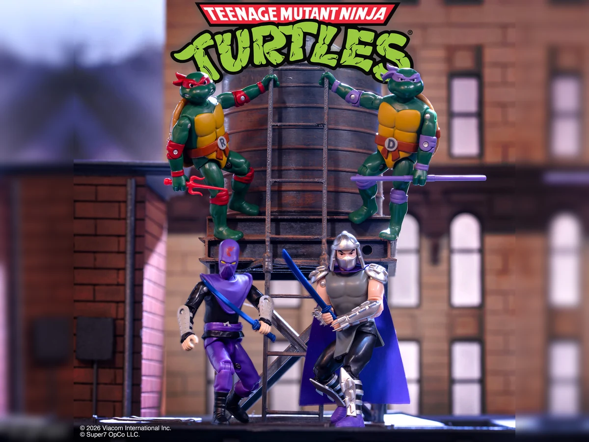 Super7's first ReAction+ Turtles wave is out of preorder and shipping