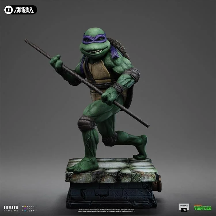 Teenage Mutant Ninja Turtles (1990) Donatello 1/10 Art Scale Limited Edition Statue 3