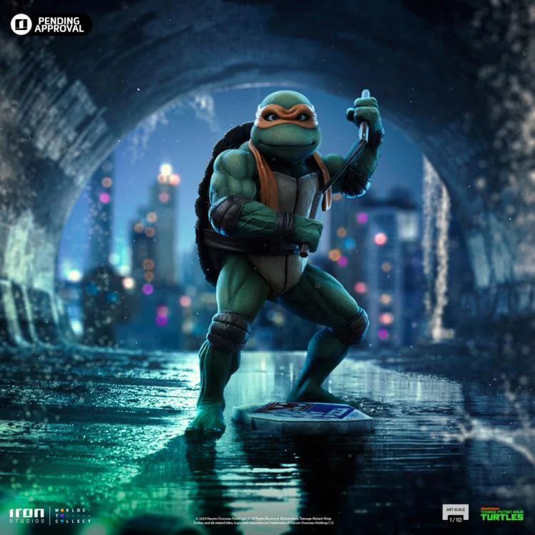 Teenage Mutant Ninja Turtles (1990) Michelangelo 1/10 Art Scale Limited Edition Statue 3