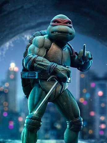 Teenage Mutant Ninja Turtles (1990) Raphael 1/10 Art Scale Limited Edition Statue 2
