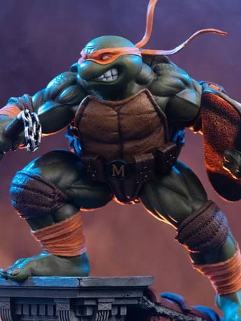 Teenage Mutant Ninja Turtles Unleashed Michelangelo 1/10 Art Scale Statue 2