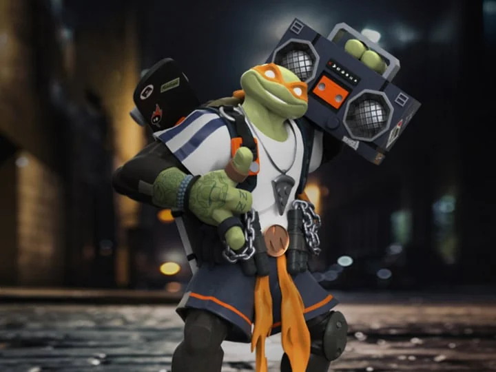 Teenage Mutant Ninja Turtles x ClogTwo Urban Combat Michelangelo Limited Edition Statue