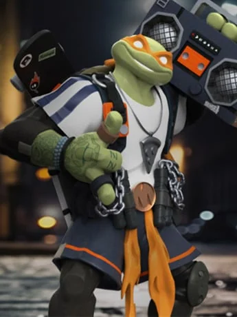 Teenage Mutant Ninja Turtles x ClogTwo Urban Combat Michelangelo Limited Edition Statue 2
