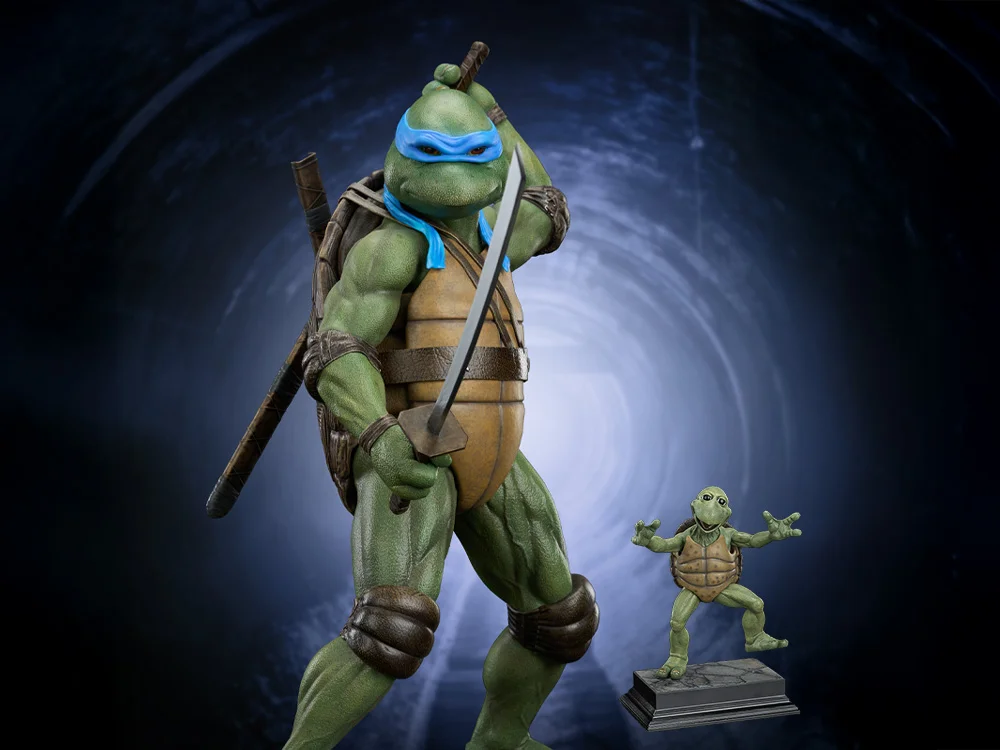 Teenage Mutant Ninja Turtles (1990) Leonardo (Deluxe Ver.) 1/2 Scale Statue