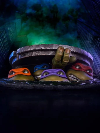 Teenage Mutant Ninja Turtles (1990) Underground 1/1 Scale Diorama 2