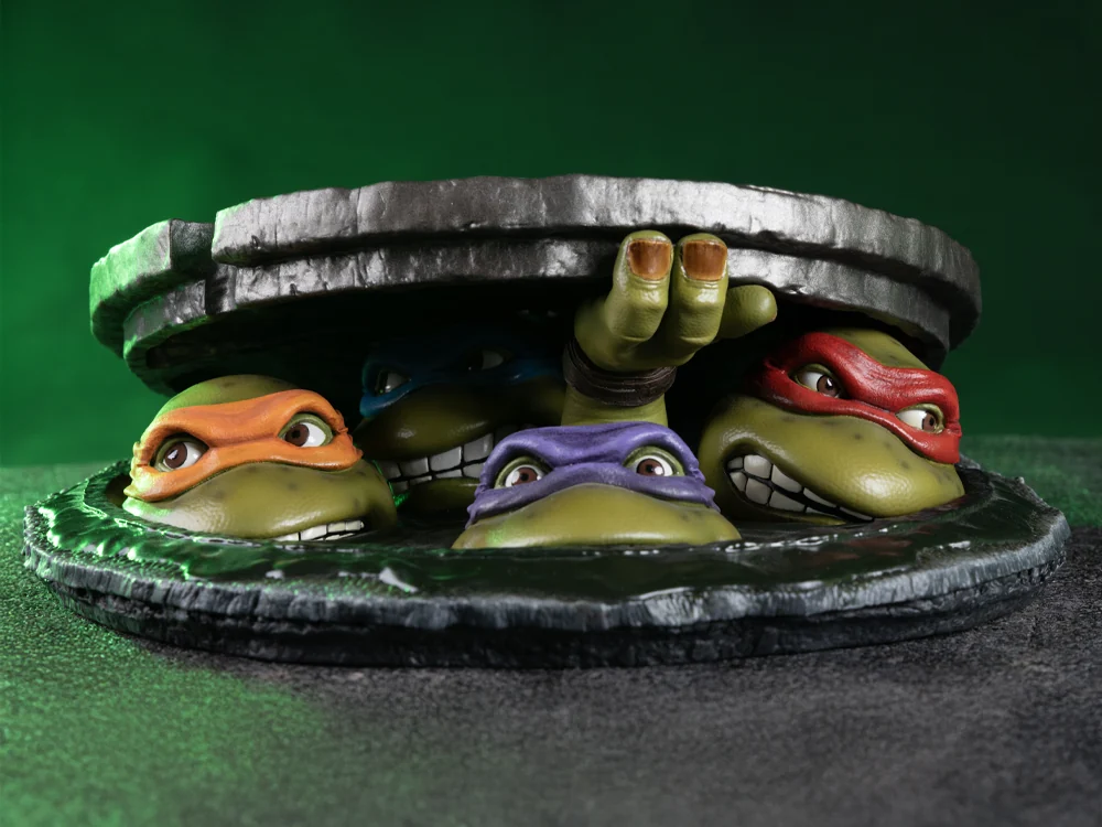 Teenage Mutant Ninja Turtles (1990) Underground (Tabletop Edition) 1/4 Scale Statue