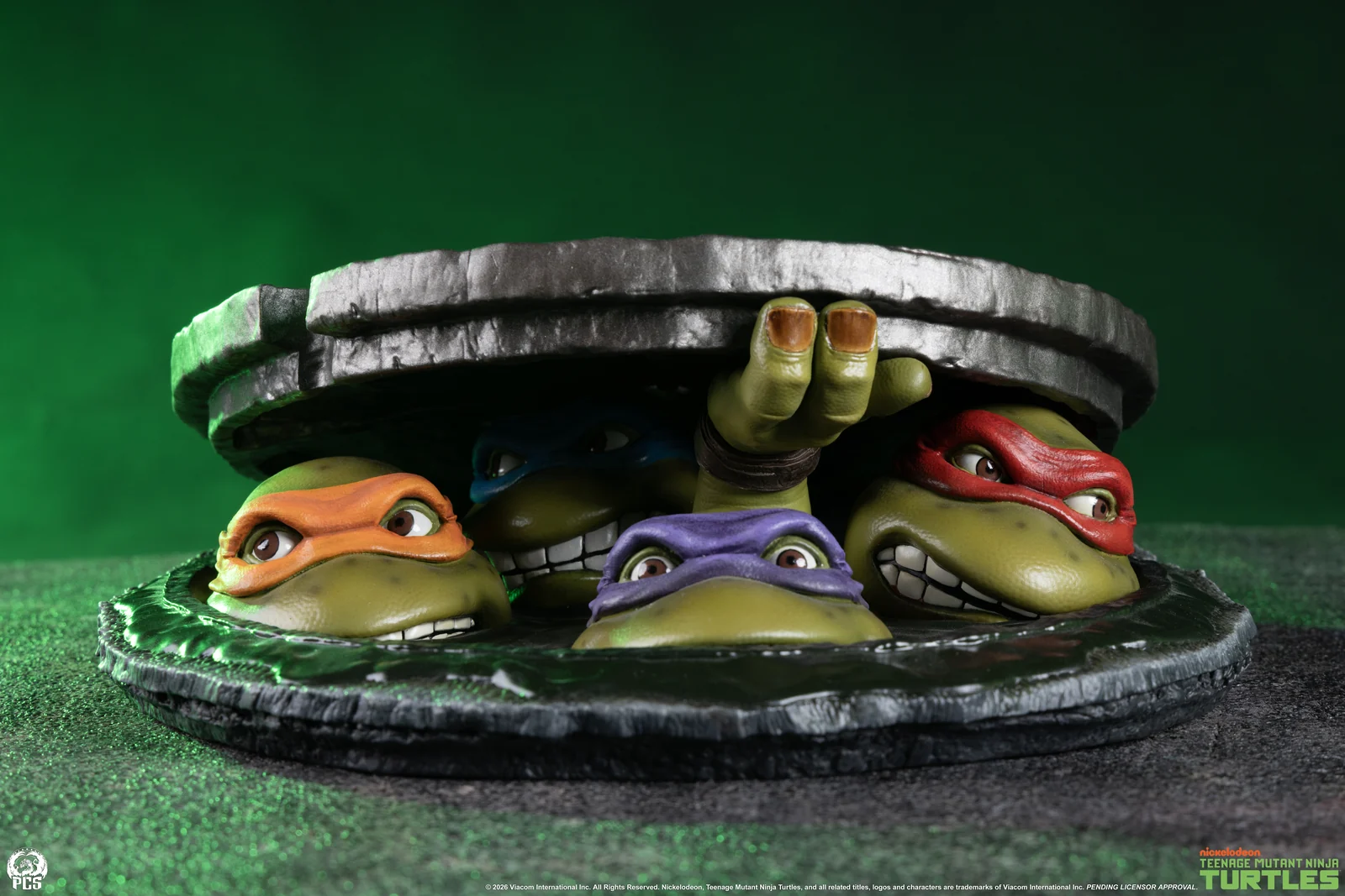 Teenage Mutant Ninja Turtles (1990) Underground (Tabletop Edition) 1/4 Scale Statue 3