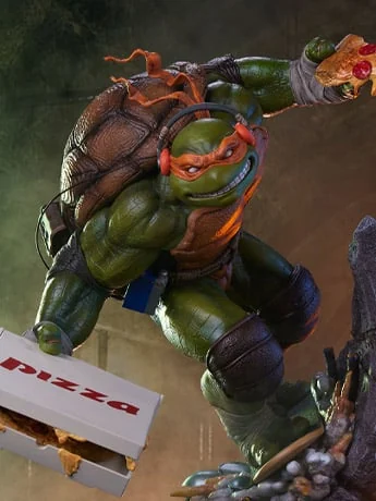 Teenage Mutant Ninja Turtles Legends Michelangelo Deluxe 1/3 Scale Limited Edition Statue 2