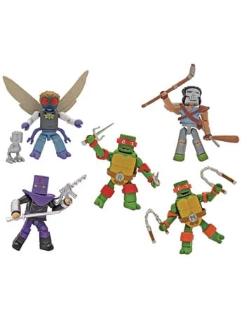Teenage Mutant Ninja Turtles Minimates Party Wagon Deluxe Box Set