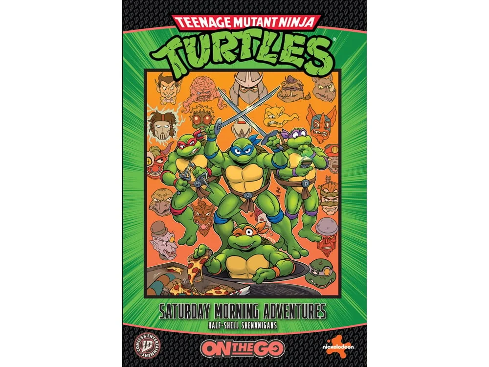 Teenage Mutant Ninja Turtles: Saturday Morning Adventures Half-Shell Shenanigans On The Go Compact Edition