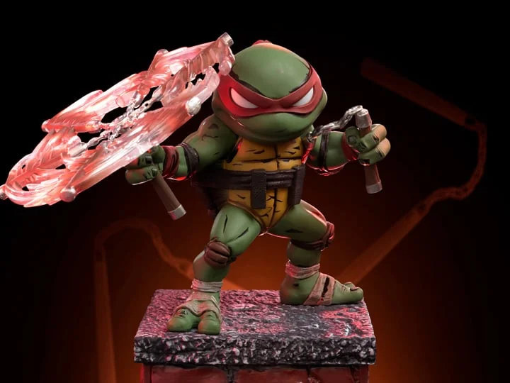 Teenage Mutant Ninja Turtles MiniCo Michelangelo (V.2 Red Mask Ver.) PX Previews Exclusive Limited Edition Figure