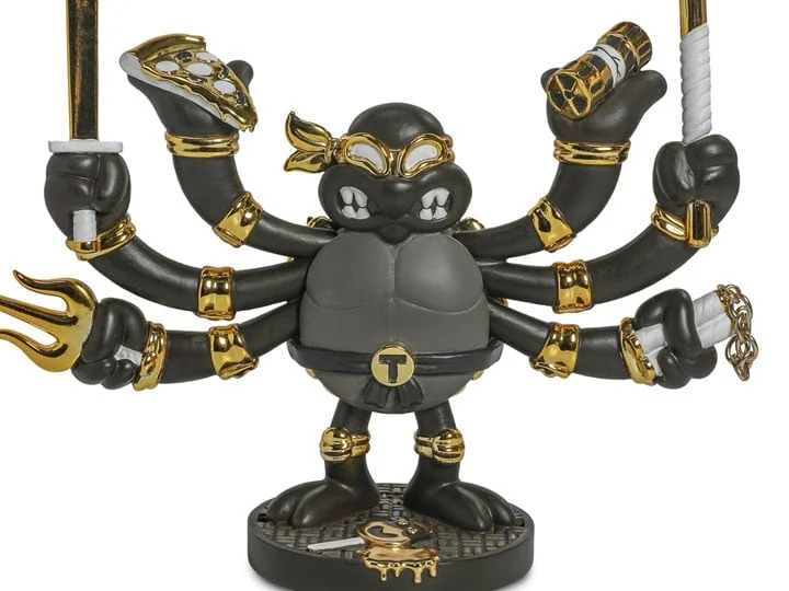 Teenage Mutant Ninja Turtles TMNT (Chogrin Black & Gold Edition) Guru 6" Limited Edition Art Figure