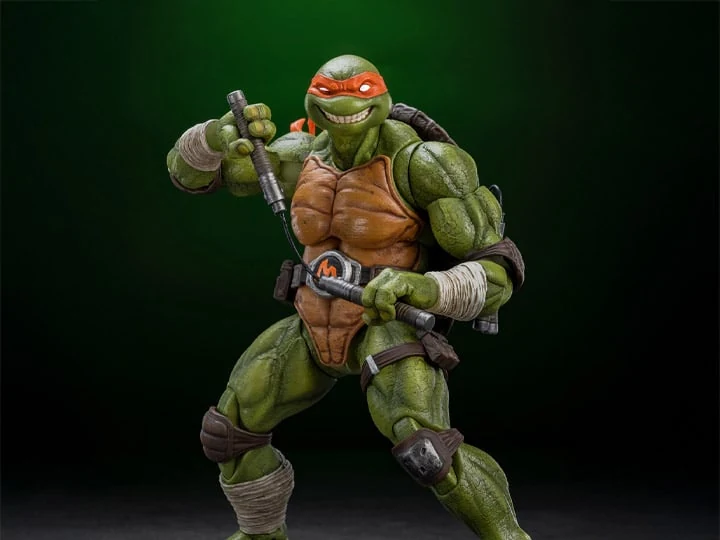 Teenage Mutant Ninja Turtles Michelangelo Action Figure (with Bonus)