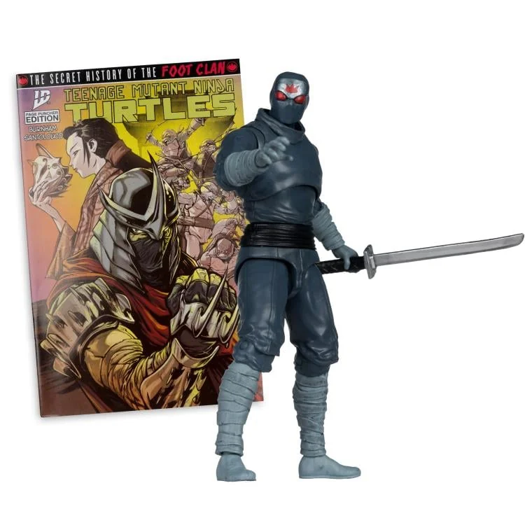 Teenage Mutant Ninja Turtles Page Punchers Foot Soldier 5" Action Figure with Comic