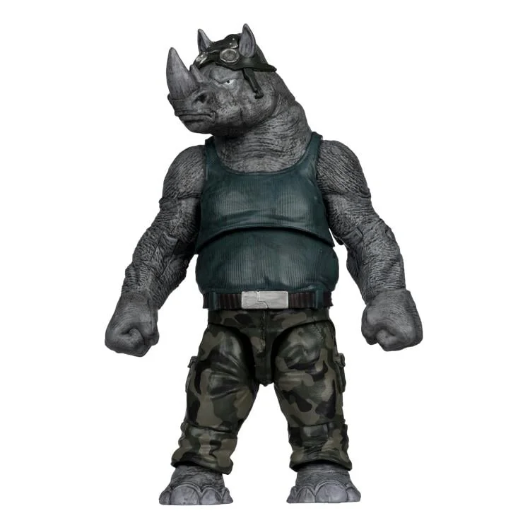 Teenage Mutant Ninja Turtles Page Punchers Rocksteady 5" Action Figure with Comic