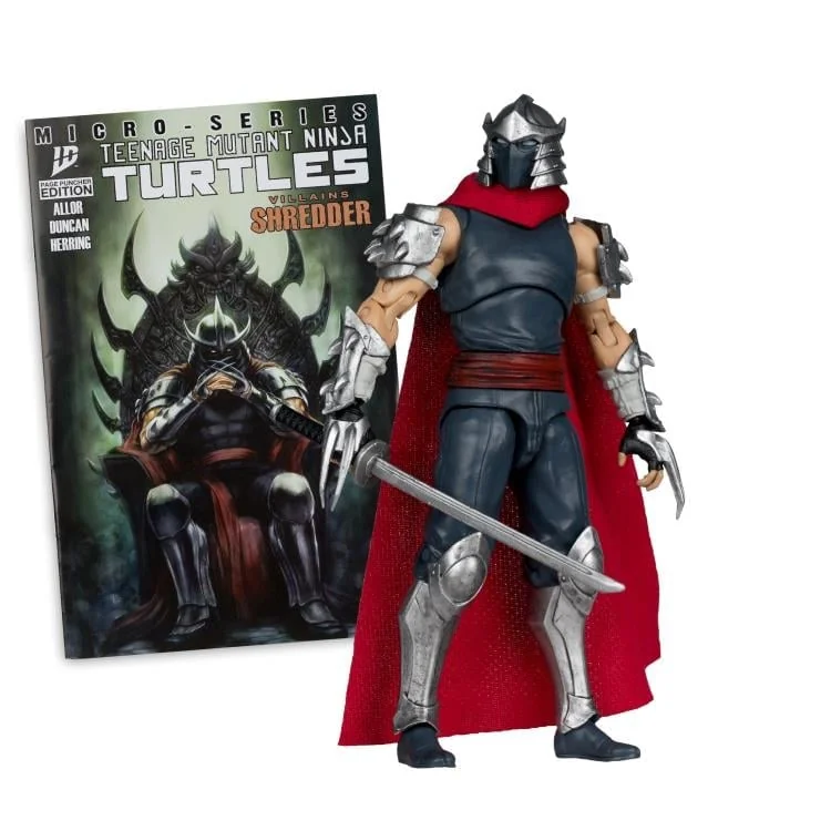 Teenage Mutant Ninja Turtles Page Punchers Shredder 5" Action Figure with Comic