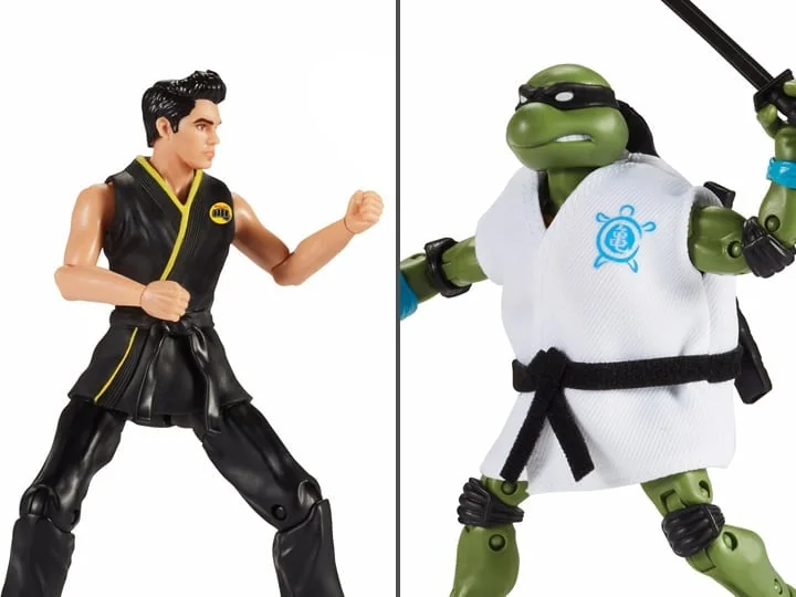 Teenage Mutant Ninja Turtles x Cobra Kai Leonardo vs. Miguel Diaz Two-Pack