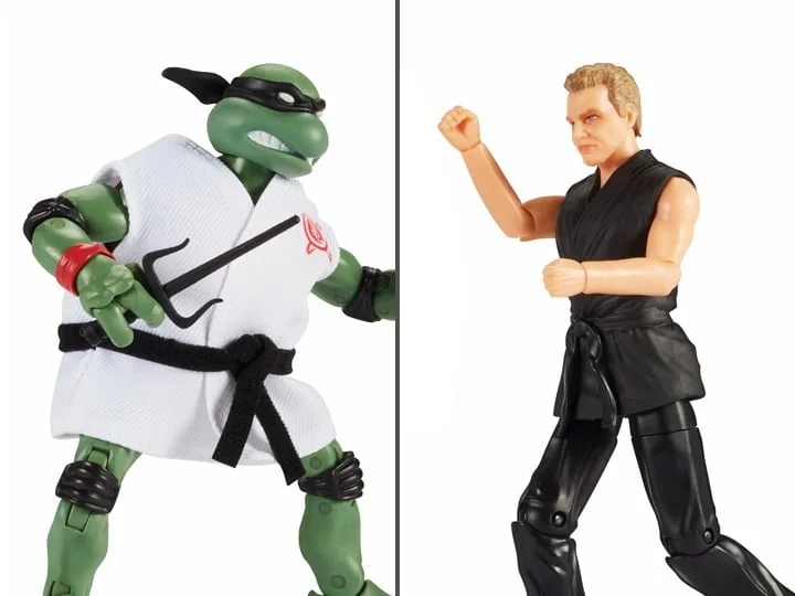 Teenage Mutant Ninja Turtles x Cobra Kai Raphael vs. John Kreese Two-Pack