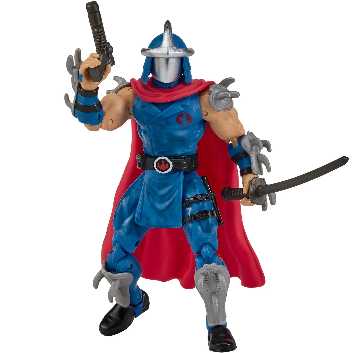Teenage Mutant Ninja Turtles x G.I. Joe Shredder as Cobra Commander Action Figure