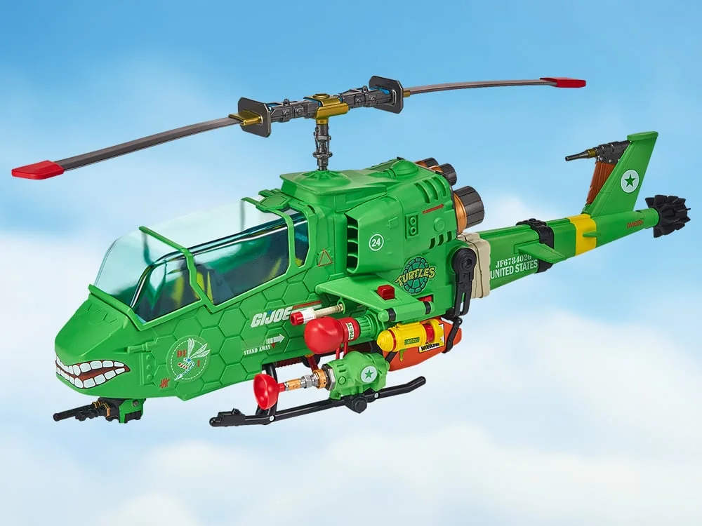 Teenage Mutant Ninja Turtles x G.I. Joe Turtle-Fly Copter