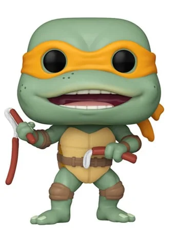 Pop! Movies: Teenage Mutant Ninja Turtles (1990), Michelangelo with Sausage Nunchucks