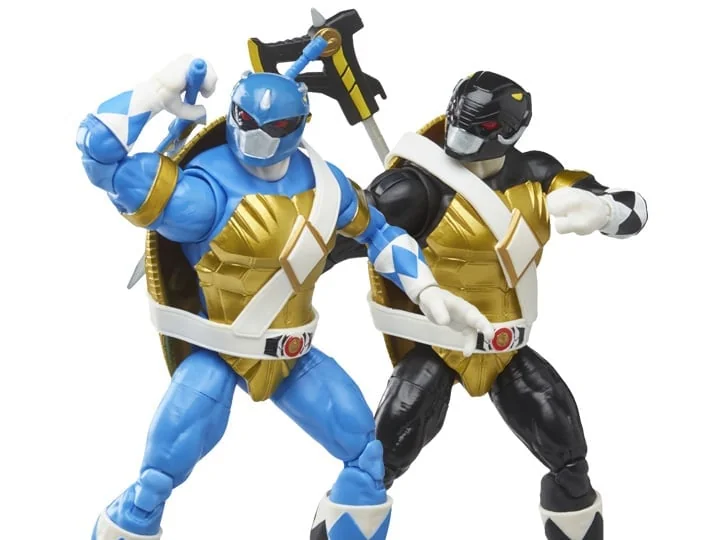 Power Rangers X Teenage Mutant Ninja Turtles Lightning Collection Morphed Donatello & Morphed Leonardo