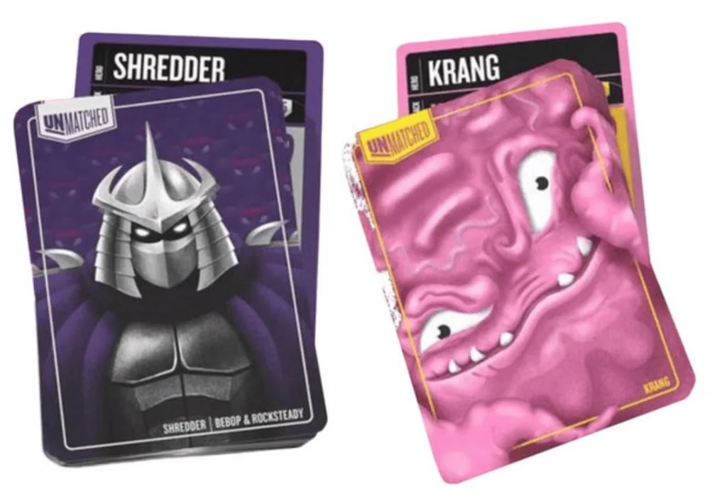 Unmatched Adventures: Teenage Mutant Ninja Turtles: Shredder/Krang Hero Deck Expansion