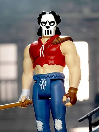 Teenage Mutant Ninja Turtles ReAction Casey Jones (Comic Color) Action Figure