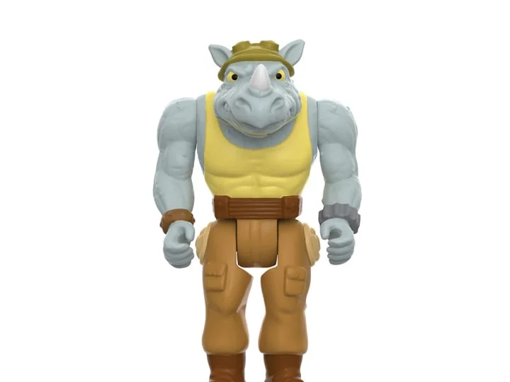 Teenage Mutant Ninja Turtles ReAction Rocksteady (Cartoon) Figure