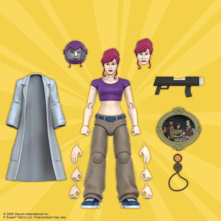 Teenage Mutant Ninja Turtles ULTIMATES! April O'Neil (2003 Animated Series) Action Figure