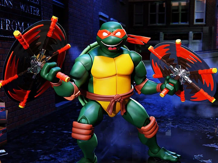 Teenage Mutant Ninja Turtles ULTIMATES! Michelangelo (2003 Animated Series) Action Figure