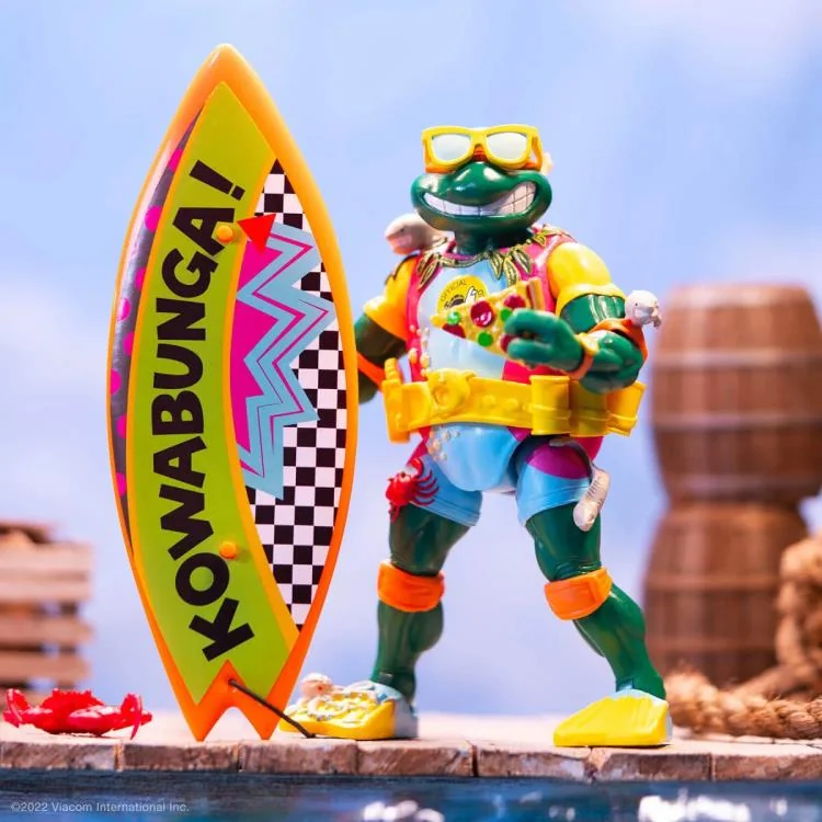 Teenage Mutant Ninja Turtles ULTIMATES! Sewer Surfer Mike Action Figure