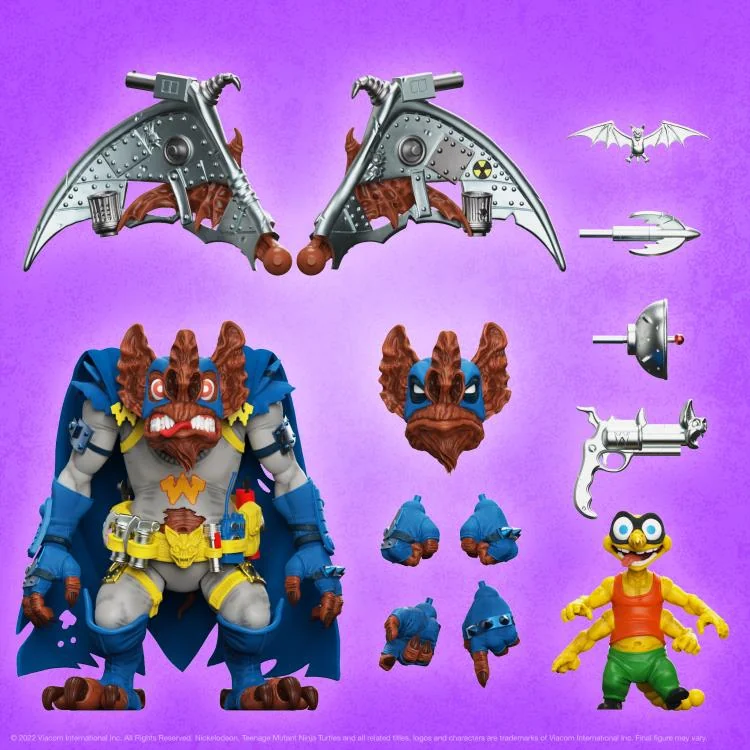 Teenage Mutant Ninja Turtles ULTIMATES! Wingnut & Screwloose Action Figure Set