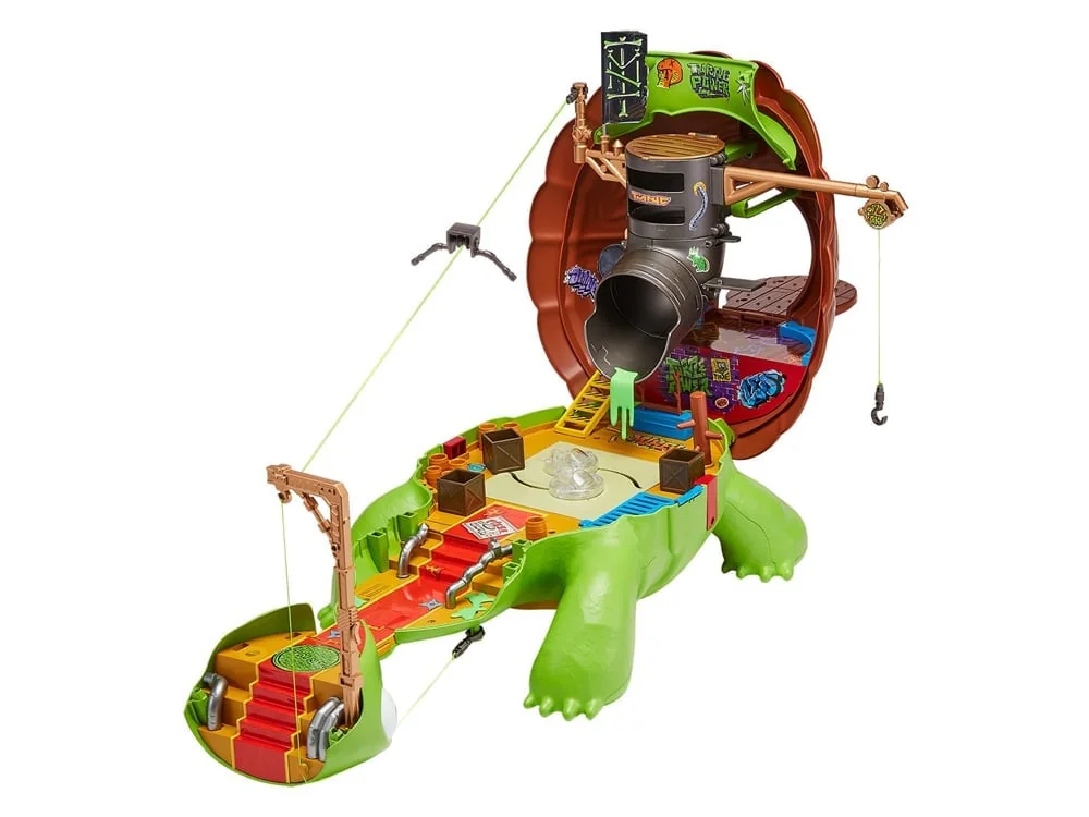 Tales of the Teenage Mutant Ninja Turtles Pet Turtle Mutating Battle Arena Playset