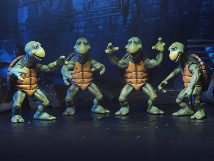 Teenage Mutant Ninja Turtles (1990 Movie) Baby Turtles 1/4 Scale Figure Set