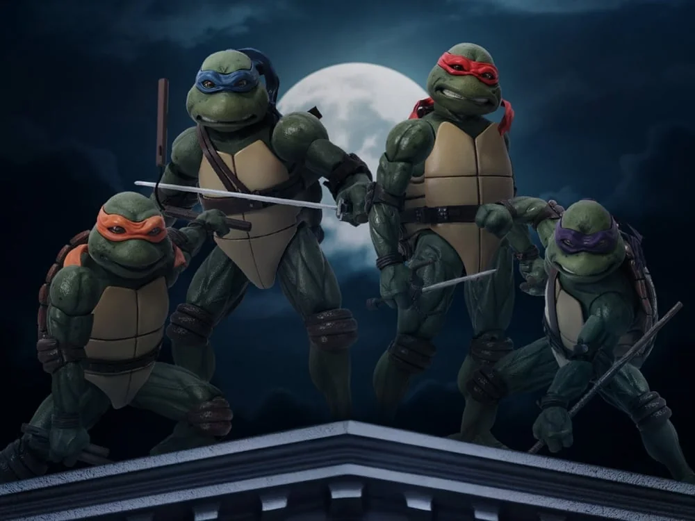 Teenage Mutant Ninja Turtles (1990) One:12 Collective Action Figure Boxed Set