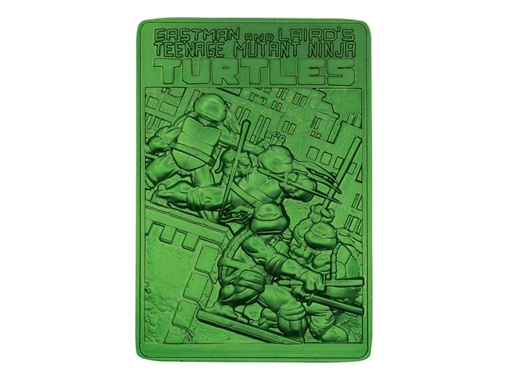 Teenage Mutant Ninja Turtles 40th Anniversary Limited Edition Green Ingot