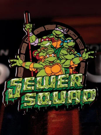 Teenage Mutant Ninja Turtles 40th Anniversary Limited Edition Pin Badge