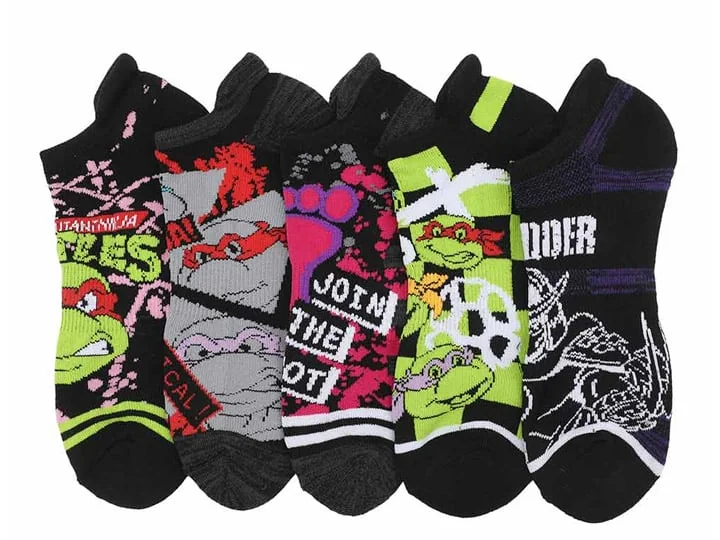 Teenage Mutant Ninja Turtles Ankle Socks 5-Pack