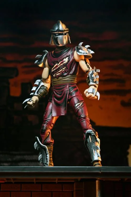 Teenage Mutant Ninja Turtles Battle Damaged Shredder (Mirage Comics Classic Colors) Action Figure