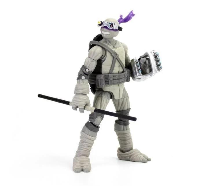 Teenage Mutant Ninja Turtles BST AXN (IDW Comic Black & White) SDCC 2023 Exclusive Figure Set